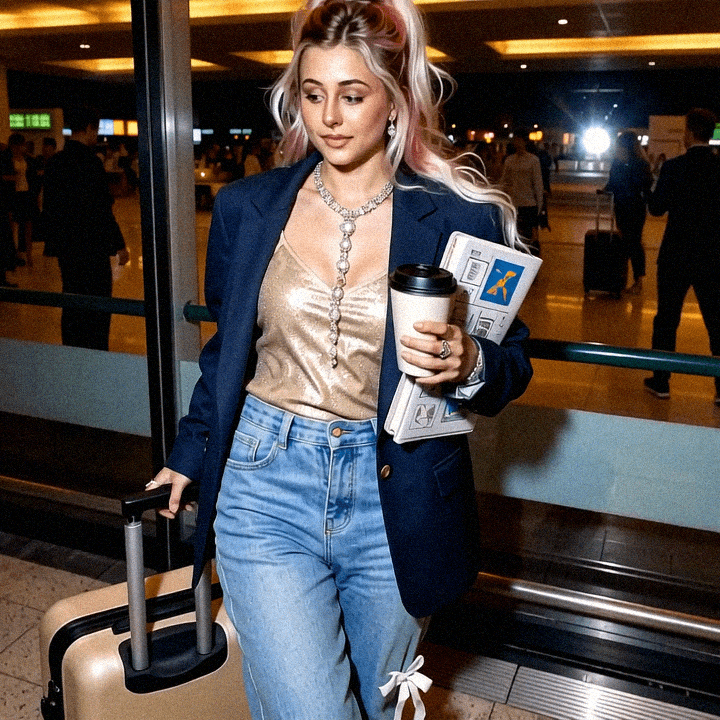 Emma-Jane MacKinnon-Lee taking that late night flight to the outback